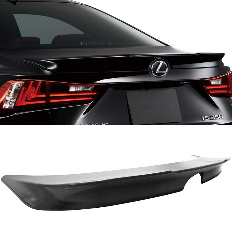 2014-2020 Lexus IS250 IS300 IS350 F Sport Rear Trunk Spoiler Wing ABS