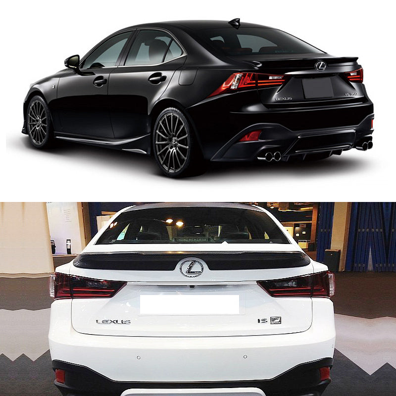 2014-2020 Lexus IS250 IS300 IS350 F Sport Rear Trunk Spoiler Wing ABS
