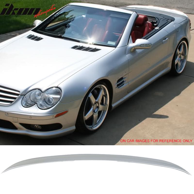 2003-2011 Mercedes Benz SL-Class R230 Rear Trunk Spoiler ABS