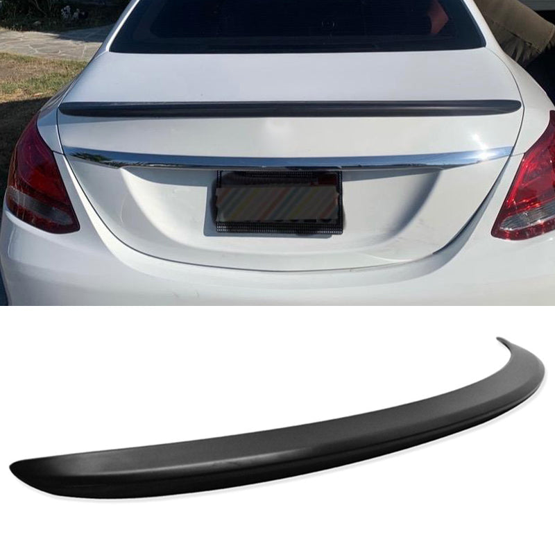 2015-2021 Mercedes Benz W205 4Door AMG Style Trunk Spoiler ABS