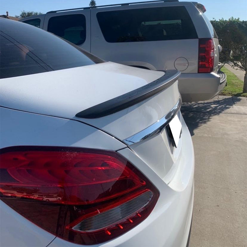 2015-2021 Mercedes Benz W205 4Door AMG Style Trunk Spoiler ABS