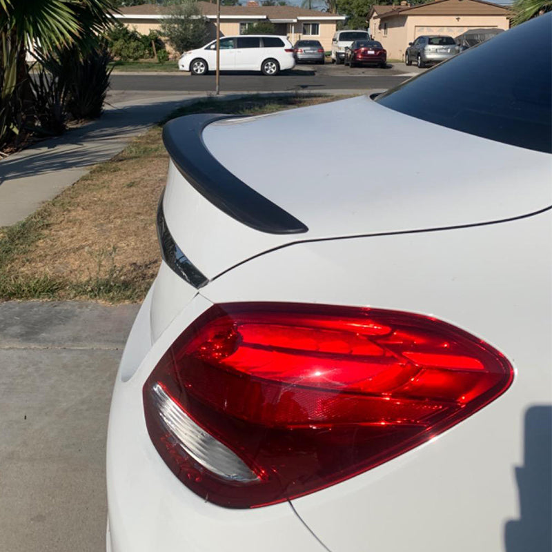 2015-2021 Mercedes Benz W205 4Door AMG Style Trunk Spoiler ABS