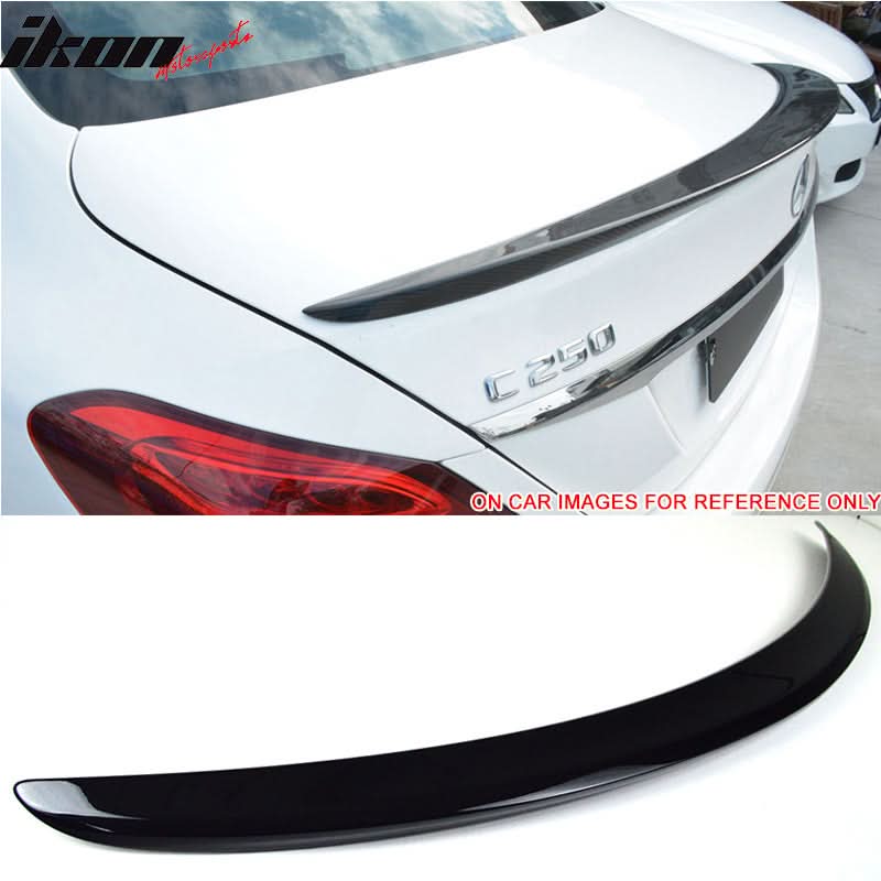 2015-2021 Mercedes Benz W205 4Door AMG Style Trunk Spoiler ABS