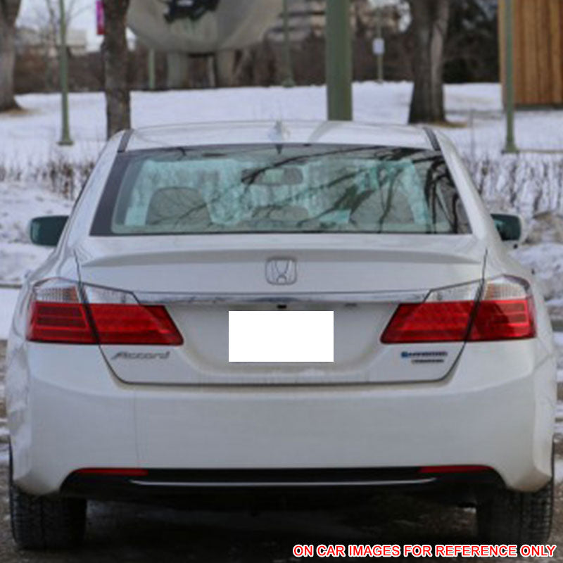 2013-2017 Honda Accord 9th Sedan Unpainted Trunk Spoiler ABS Plastic
