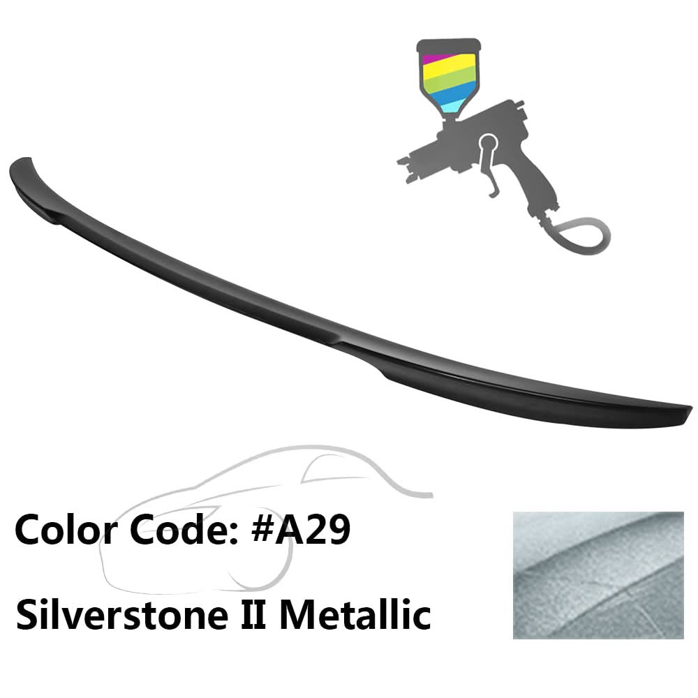2012-2020 BMW 3 Series F80 M3 F30 4Dr V Style Trunk Spoiler Wing ABS