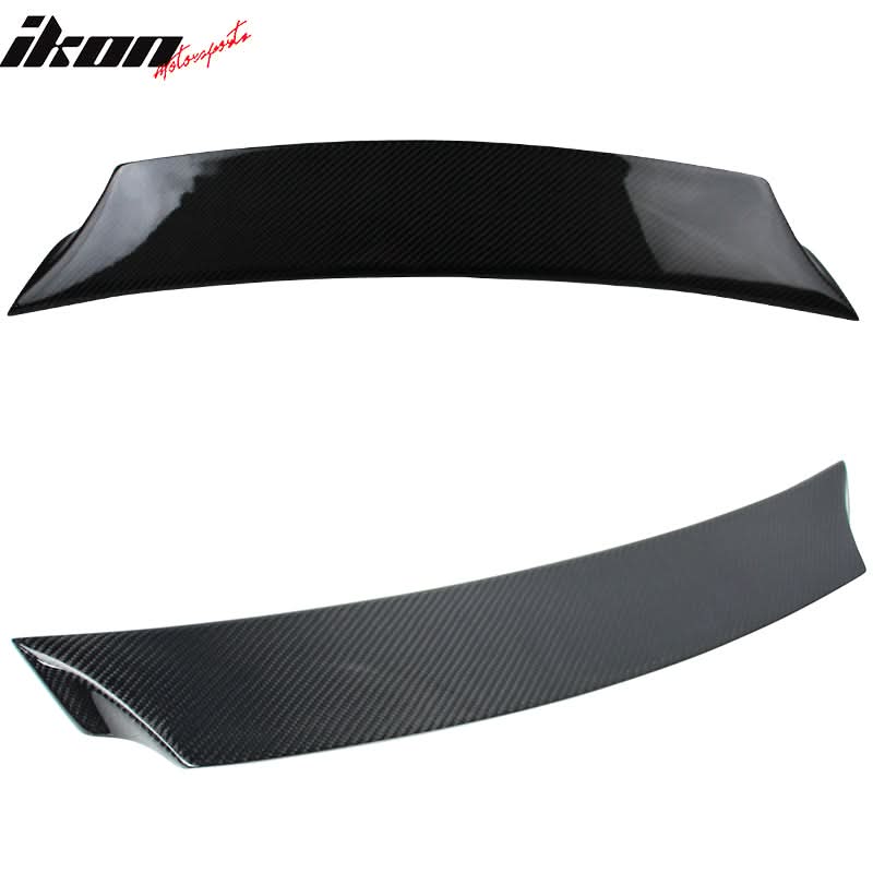 2016-2021 Honda Civic 10th 4Dr Ikon Style Carbon Fiber Trunk Spoiler