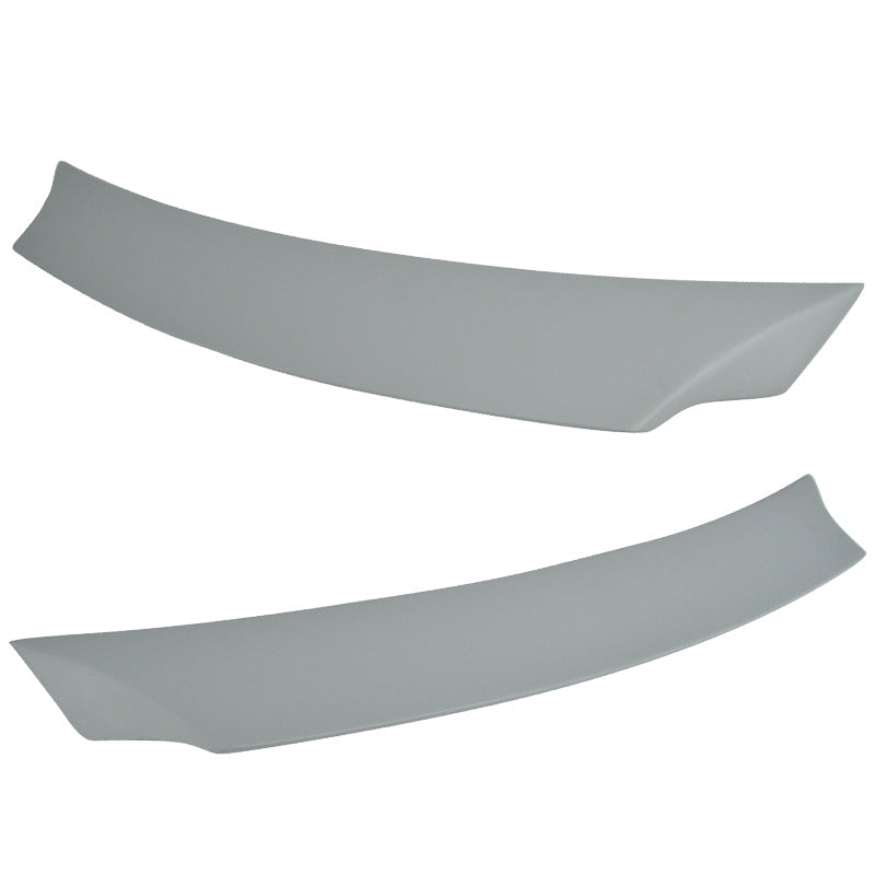 2016-2021 Honda Civic X 10th FC 4Dr Sedan Gray Trunk Spoiler Wing FRP