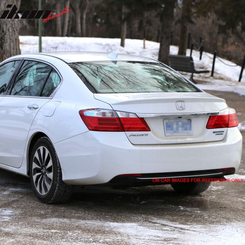 2013-2017 Honda Accord OEM Style #R548P Red Rear Trunk Spoiler ABS