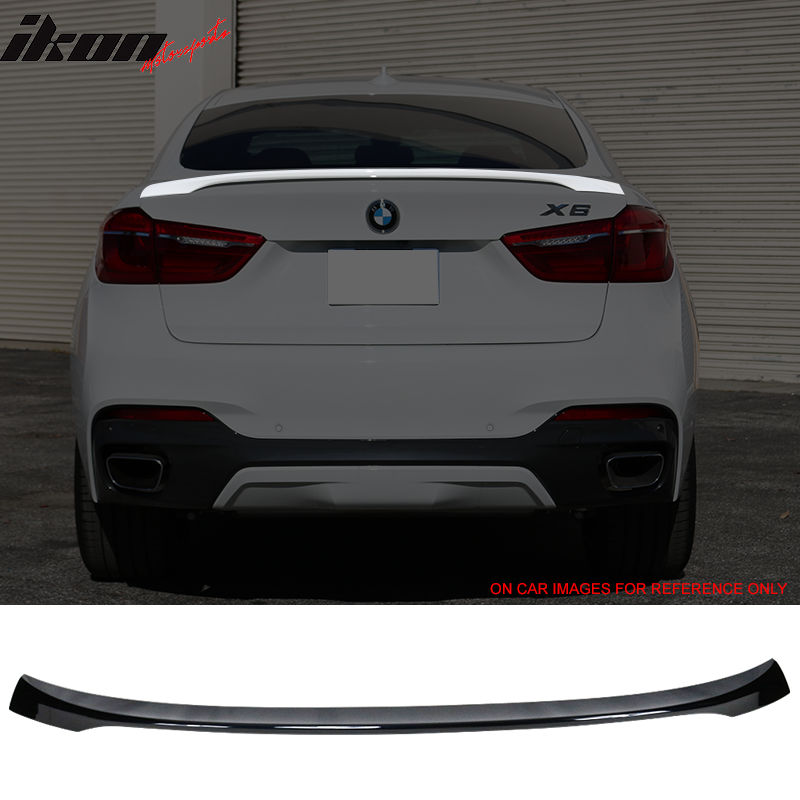 2015-2018 BMW F16 X6 F86 Performance Style Rear Trunk Spoiler Wing ABS