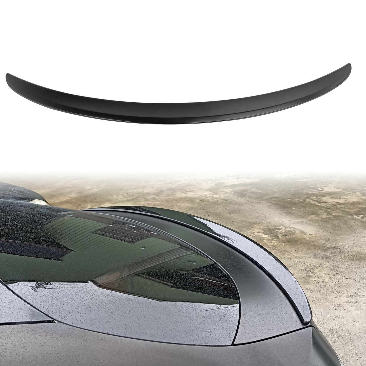 2016-2022 Mercedes-Benz GLC Class C253 Coupe Trunk Spoiler
