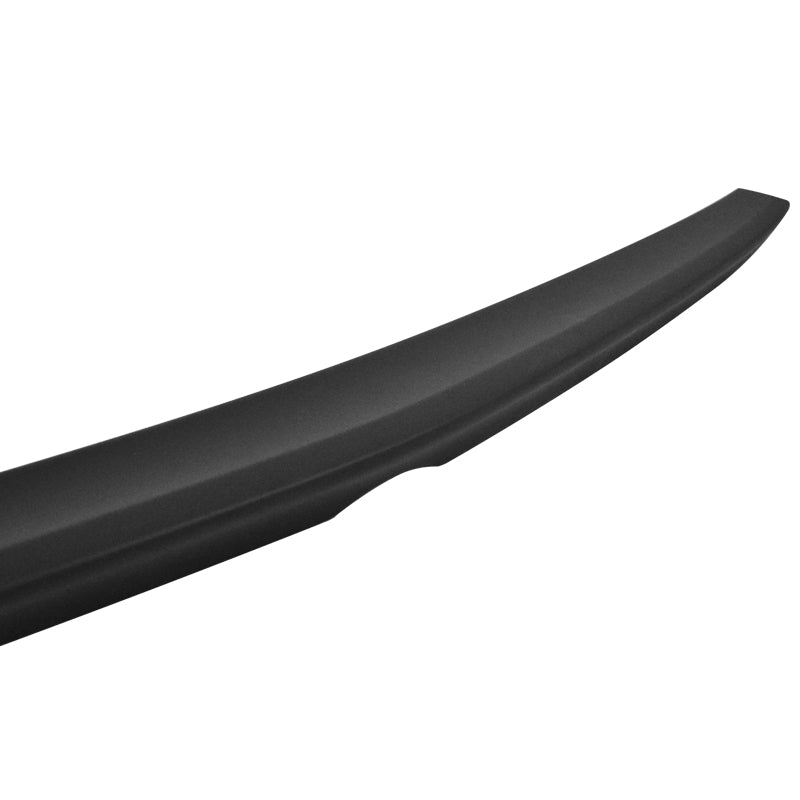 2010-2016 Benz E-Class W212 AMG Style Matte Black Trunk Spoiler ABS