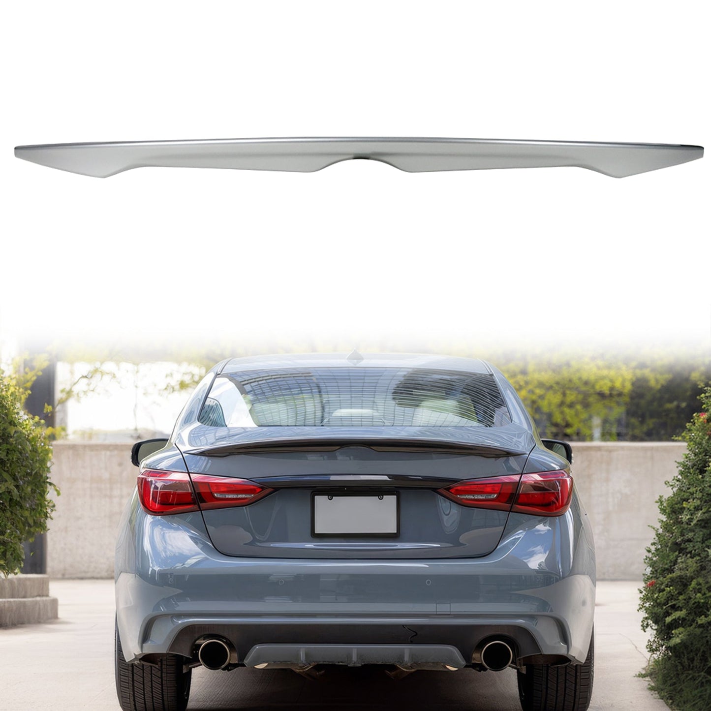 2014-2024 Infiniti Q50 Sedan OE Trunk Spoiler ABS