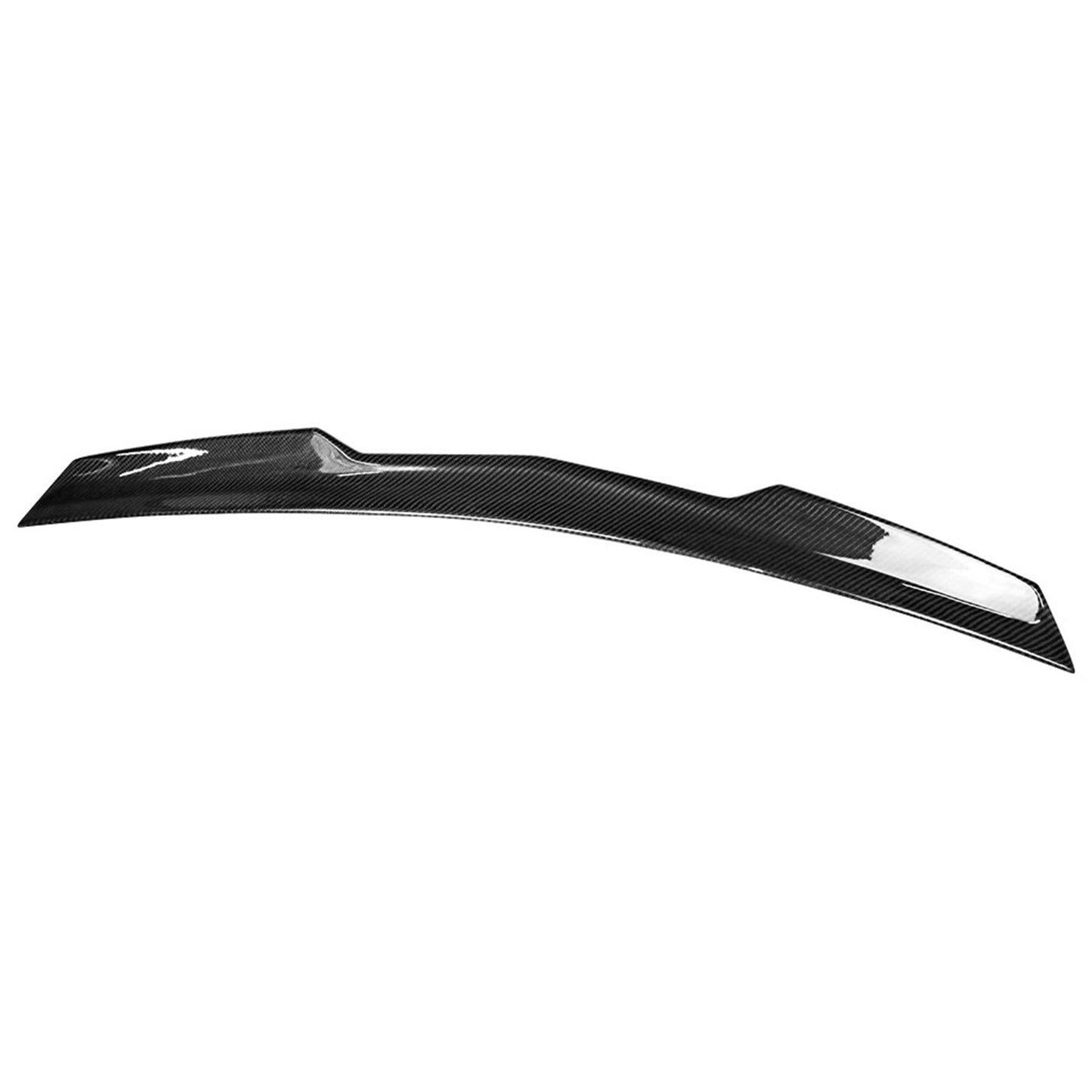 2010-2016 Benz E Class W212 Sedan V Style Carbon Fiber Trunk Spoiler
