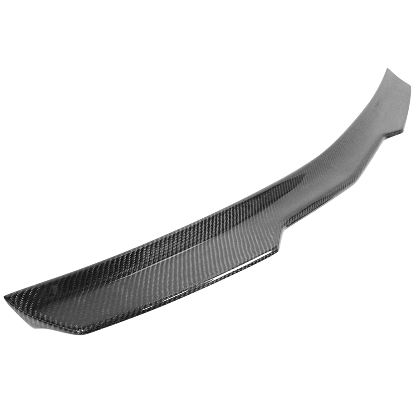 2010-2016 Benz E Class W212 Sedan V Style Carbon Fiber Trunk Spoiler