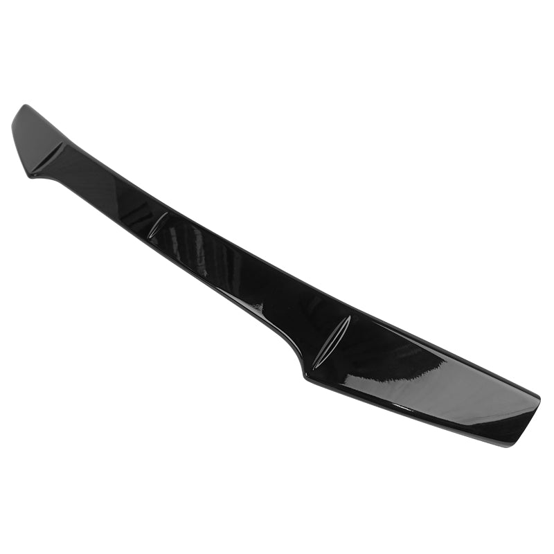 2015-2021 Subaru WRX STI Add-On Trunk Spoiler Gurney Flap Gloss Black