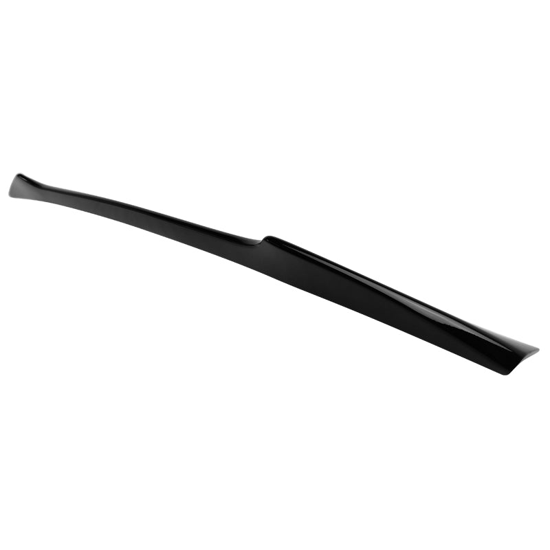 2015-2021 Subaru WRX STI Add-On Trunk Spoiler Gurney Flap Gloss Black