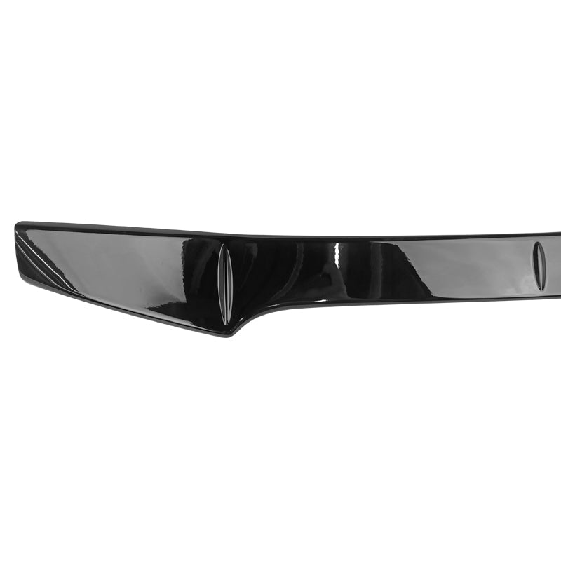 2015-2021 Subaru WRX STI Add-On Trunk Spoiler Gurney Flap Gloss Black