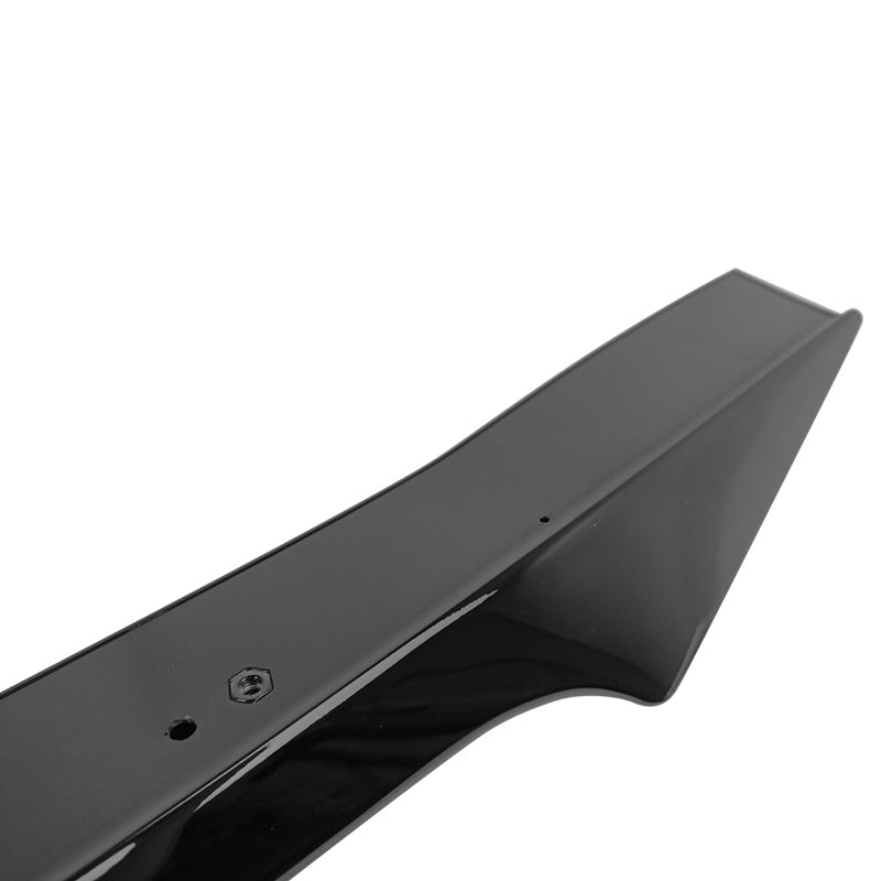 2015-2021 Subaru WRX STI Add-On Trunk Spoiler Gurney Flap Gloss Black