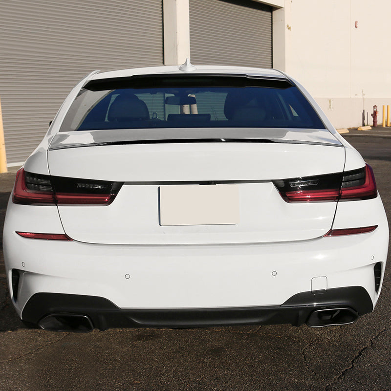 2019-2023 BMW G20 Sedan 4 Door Rear Trunk Spoiler Ducktail Wing ABS