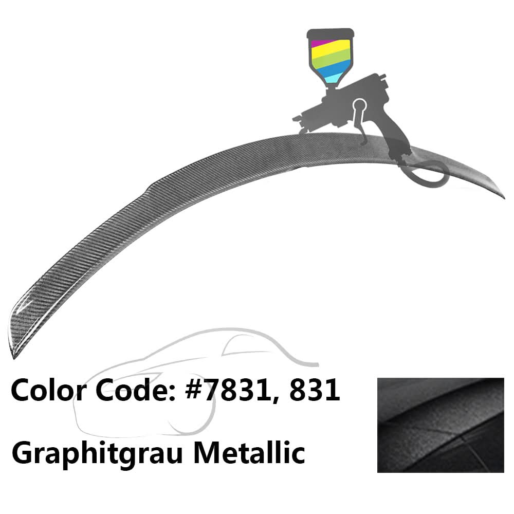 2015-2021 Mercedes Benz W205 Sedan 4-Door B Style Trunk Spoiler ABS