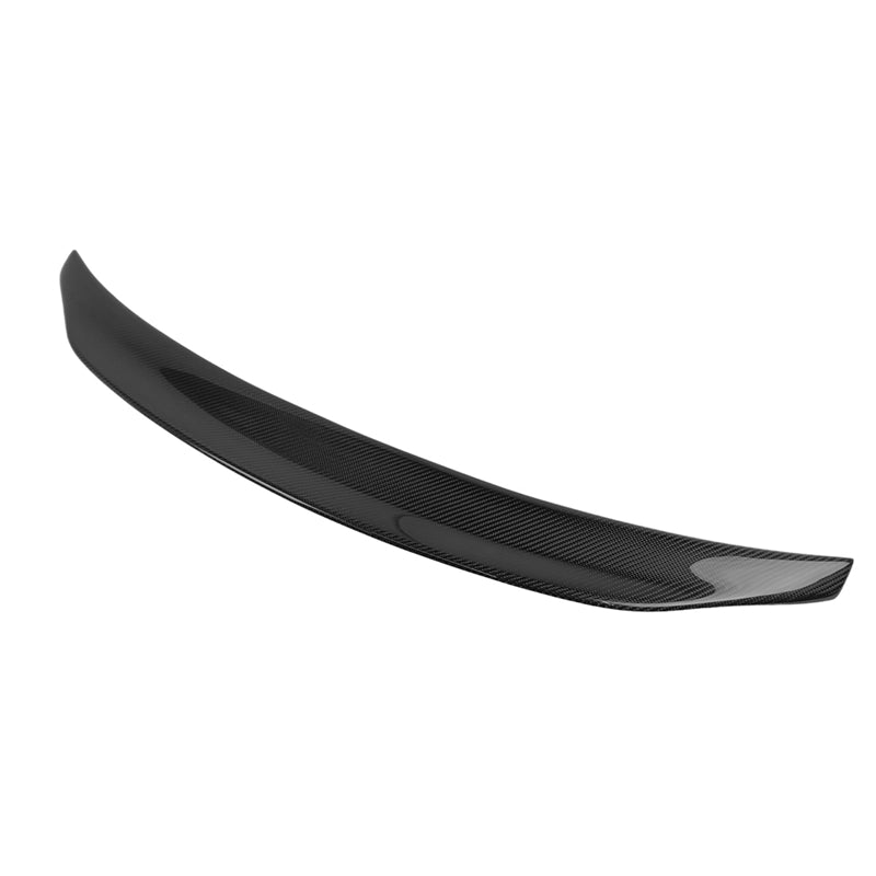 2017-2025 Audi A4 B9 Trunk Spoiler Carbon Fiber V Style Rear Deck Wing