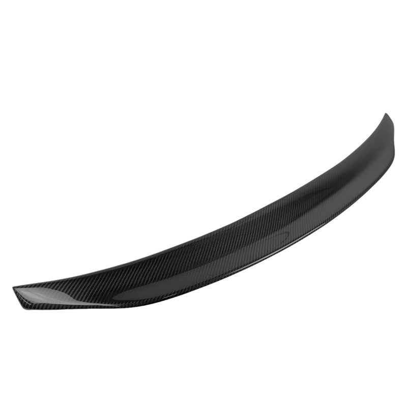 2017-2025 Audi A4 B9 Trunk Spoiler Carbon Fiber V Style Rear Deck Wing