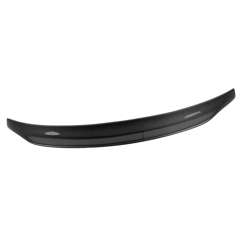 2017-2025 Audi A4 B9 Trunk Spoiler Carbon Fiber V Style Rear Deck Wing