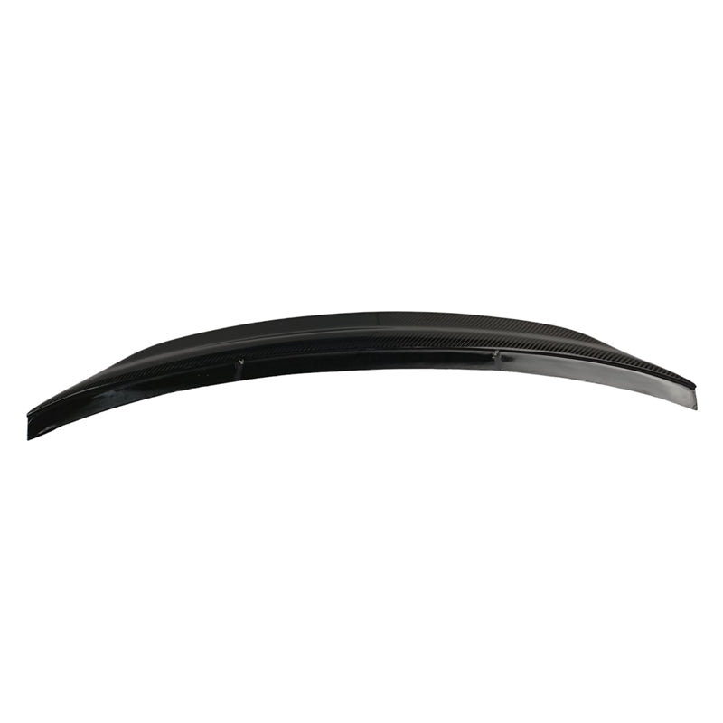 2017-2025 Audi A4 B9 Trunk Spoiler Carbon Fiber V Style Rear Deck Wing