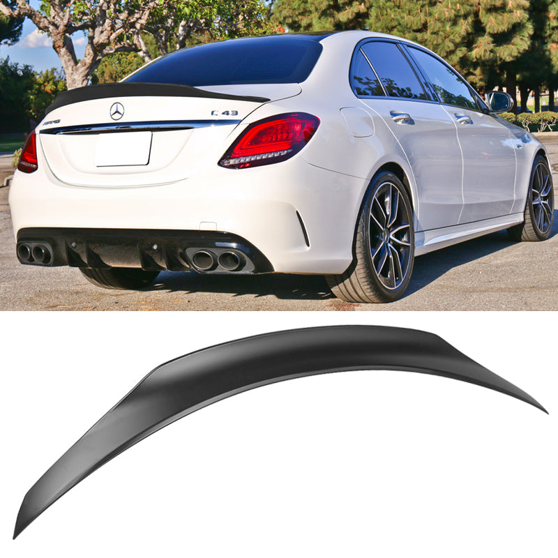 2015-2021 Benz W205 C-Class PSM Style Trunk Spoiler ABS