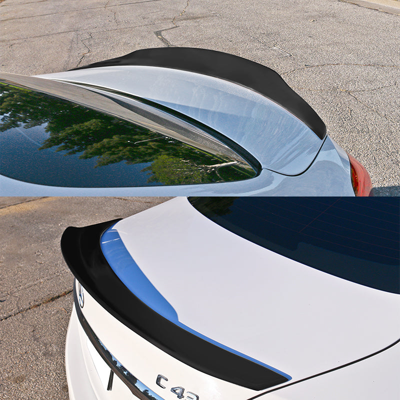 2015-2021 Benz W205 C-Class PSM Style Trunk Spoiler ABS