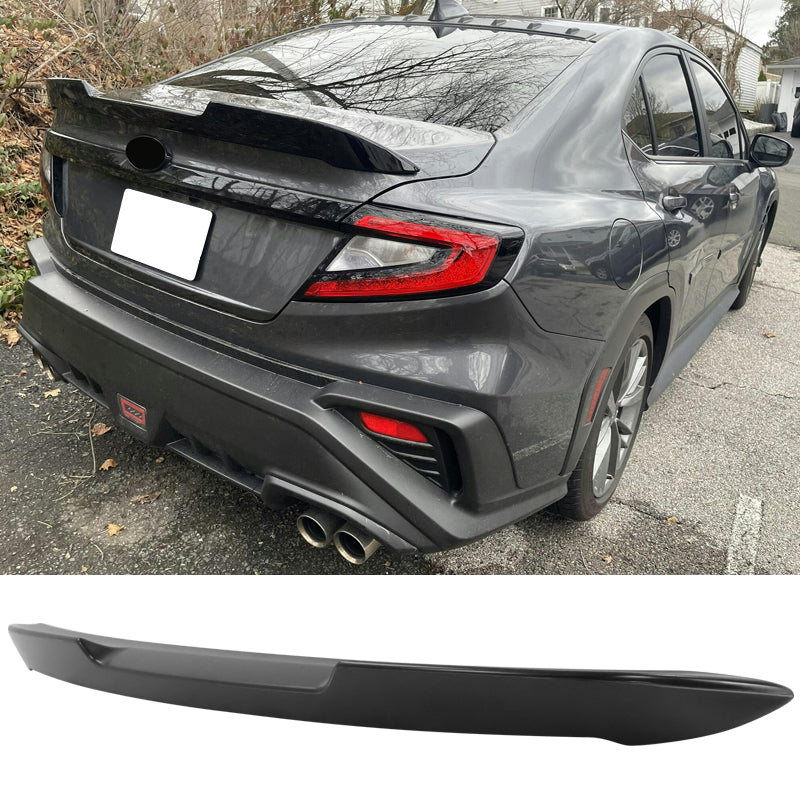 2022-2025 Subaru WRX 5th V Style ABS Rear Trunk Spoiler Wing