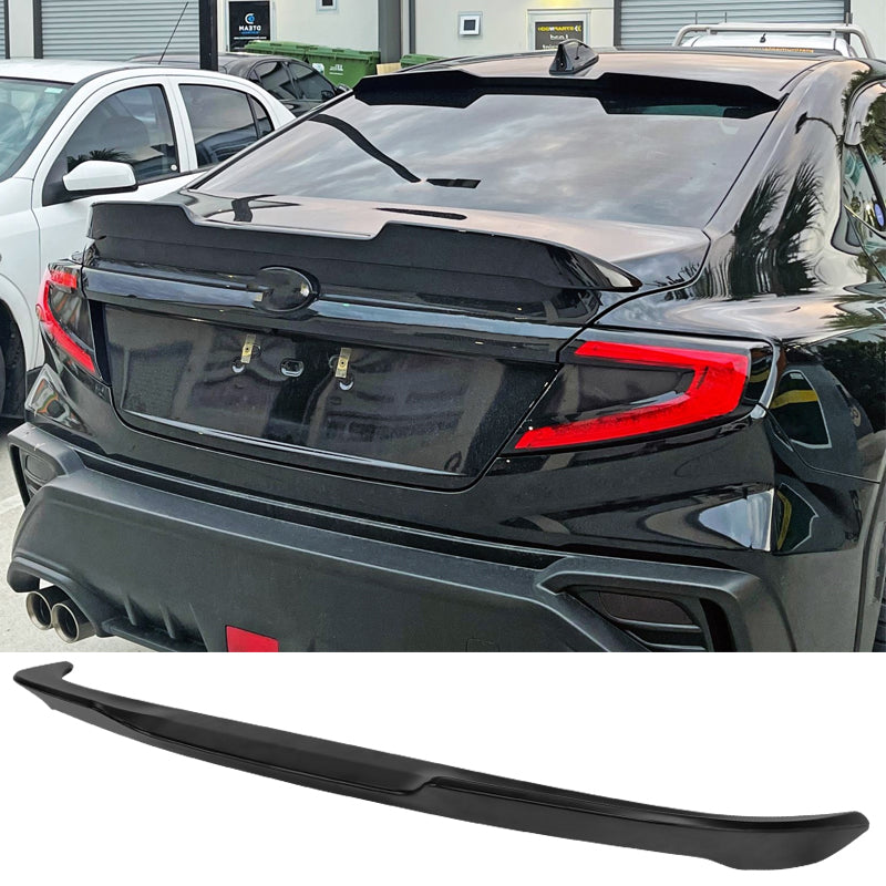 2022-2025 Subaru WRX Rear Trunk Spoiler Wing V2 Style ABS