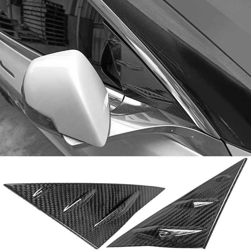 2017-2023 Tesla Model 3 Front Window Vent Carbon Fiber Louver Cover