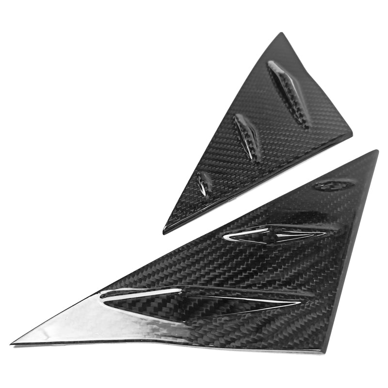 2017-2023 Tesla Model 3 Front Window Vent Carbon Fiber Louver Cover