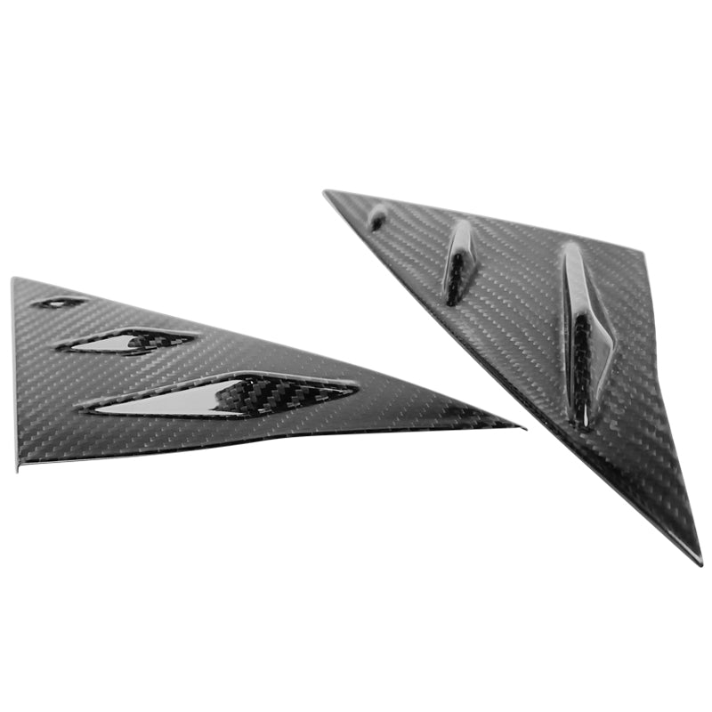 2017-2023 Tesla Model 3 Front Window Vent Carbon Fiber Louver Cover