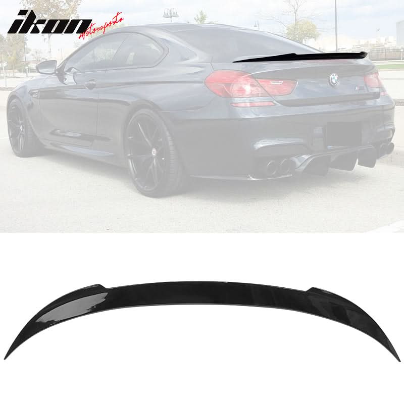 2012-2019 BMW F13 6 Series Coupe V Style Rear Trunk Spoiler Wing ABS