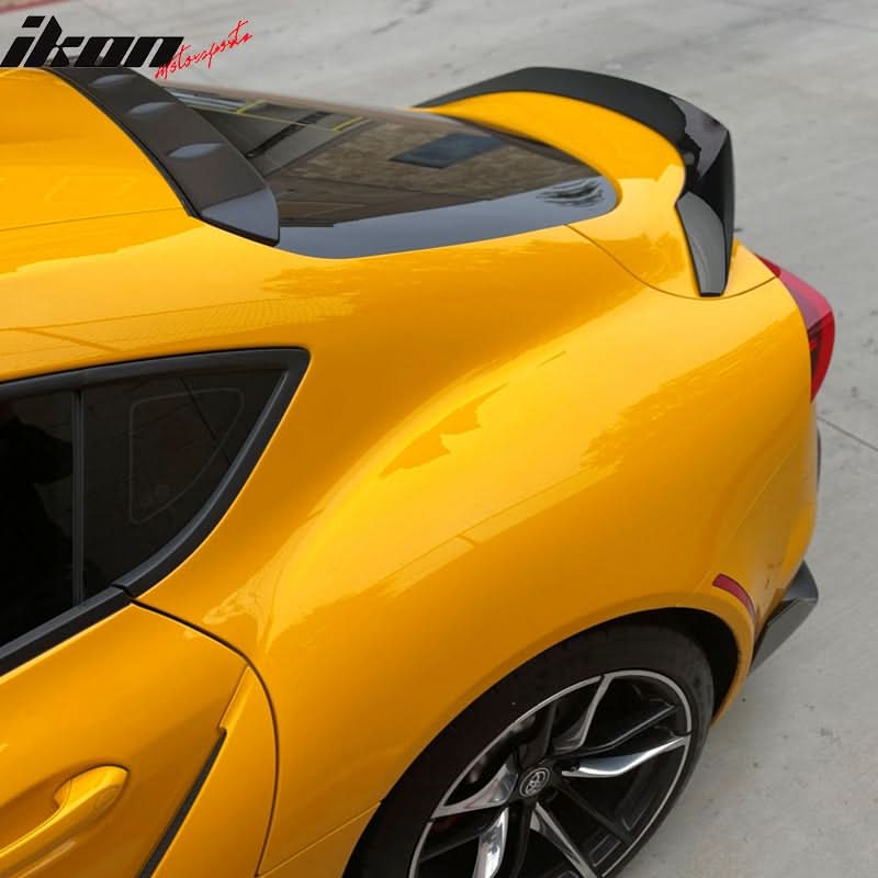 2020-2025 Toyota GR Supra 5th TRD Painted Black #202 Trunk Spoiler ABS