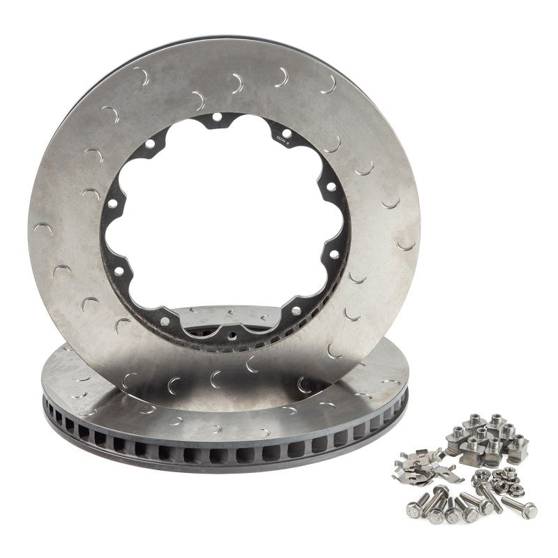 Alcon Nissan R35 GTR Gen 1/2 Rear Left 380X30mm Rotor Ring Kit DKR2175X757C24L