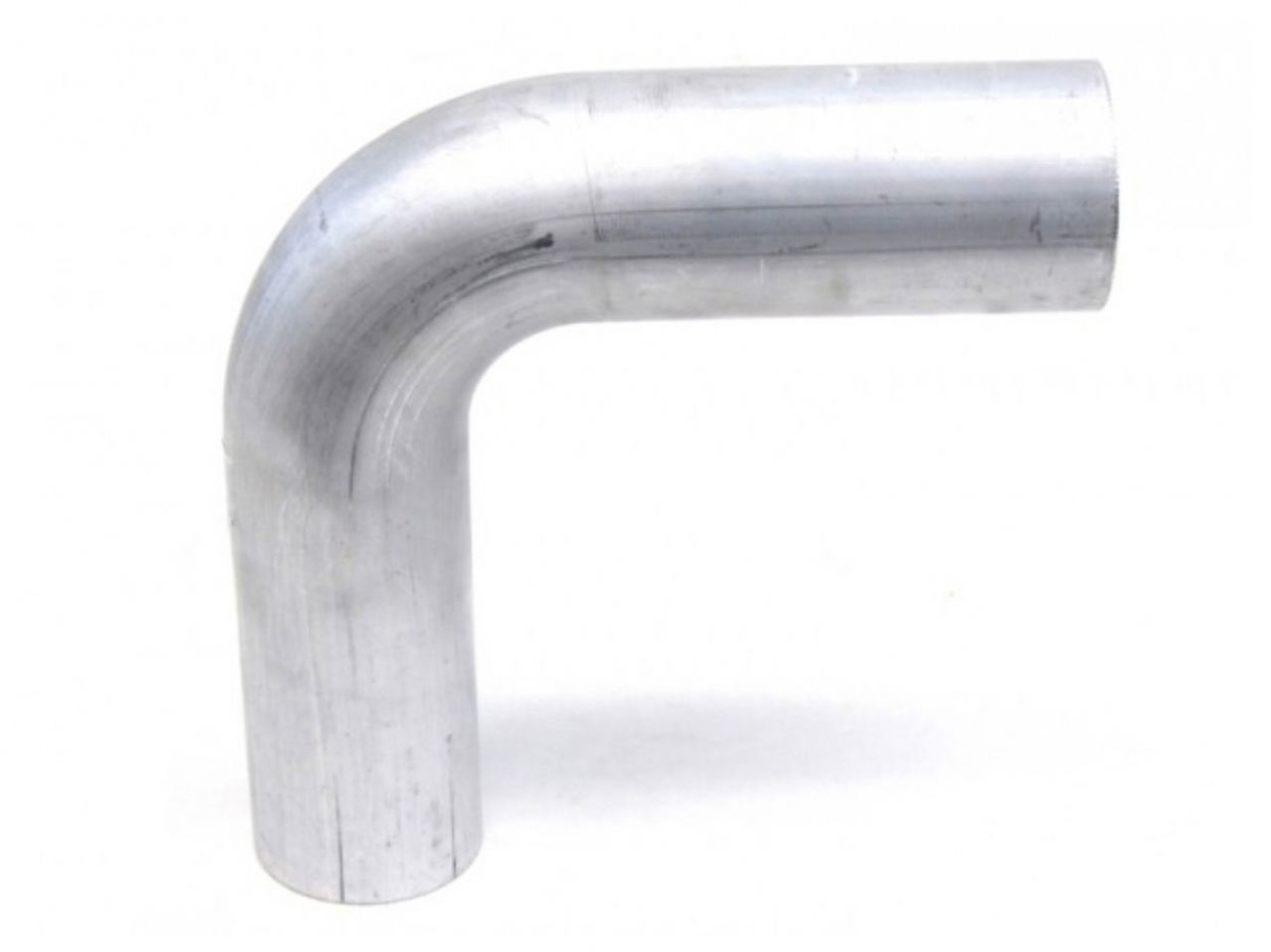 HPS Performance Products HPS 3-1/8" OD 90 Degree Bend 6061 Aluminum Elbow Pipe Tubing 16 Gauge w/ 5" CLR