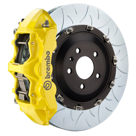Brembo 24+ BMW M30i/530i XDrive Front GT BBK 6 Piston Cast 380x34 2pc Rotor Slotted Type-3 - Yellow 1N3.9092A5