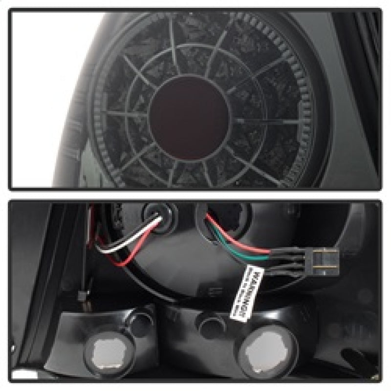 Spyder 01-03 Lexus IS300 LED Tail Lights w/Inner Trunk Lights - Smoke (ALT-YD-LIS300-LED-SET-SM) 5085054