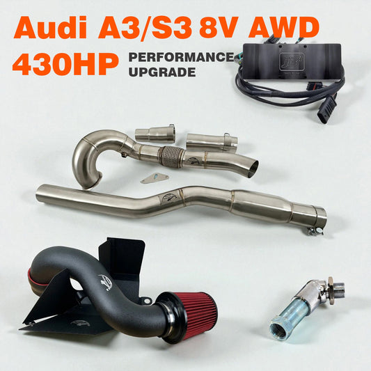 430HP Performance Upgrade For Audi A3 & S3 8V 2.0T (FWD & AWD)