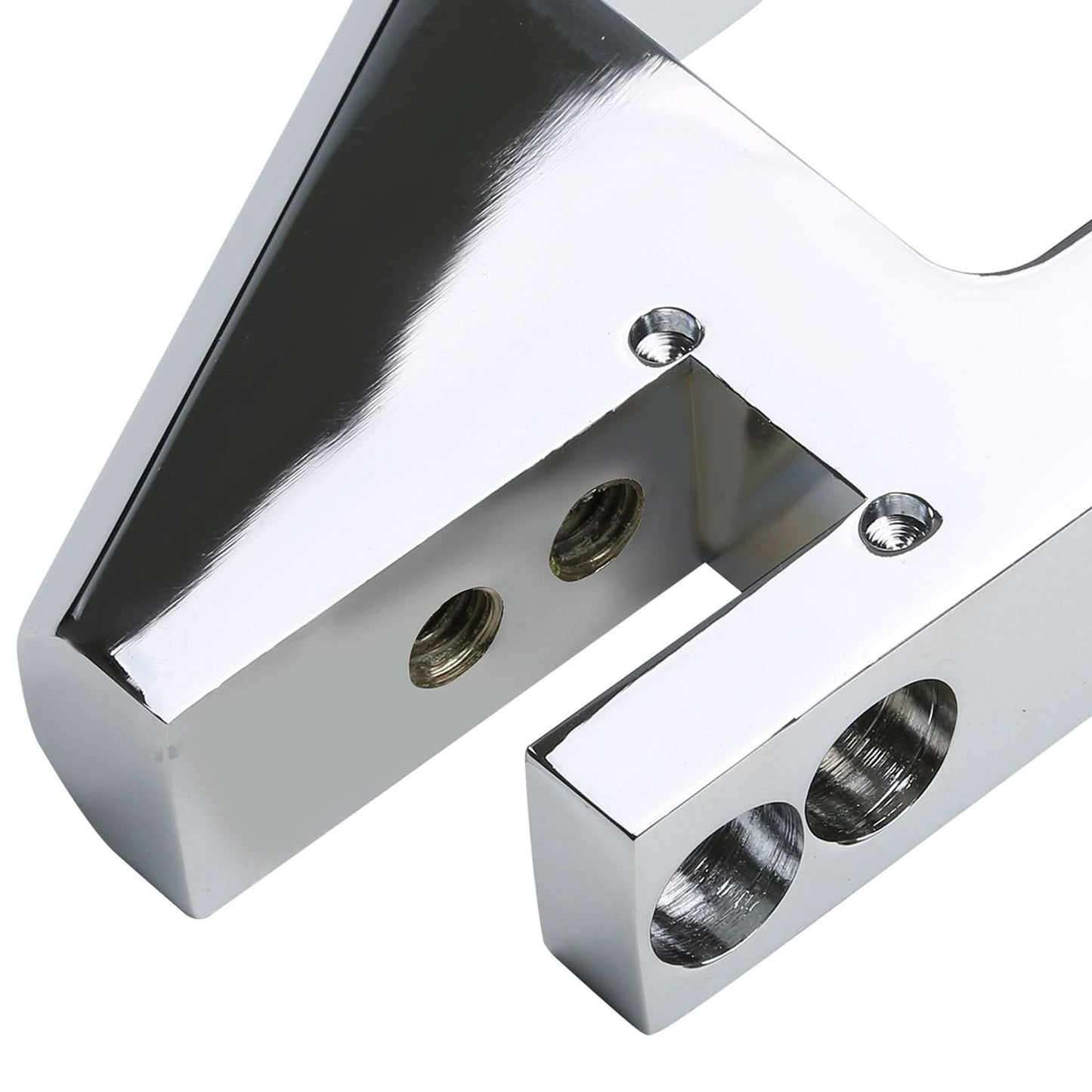 Chevrolet BBC Short Water Pump Alternator Bracket Set - Chrome