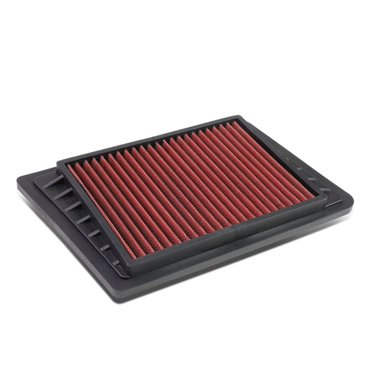 02-06 Jeep Liberty/Wrangler 2.4L High-Flow Engine Air Filter - Red