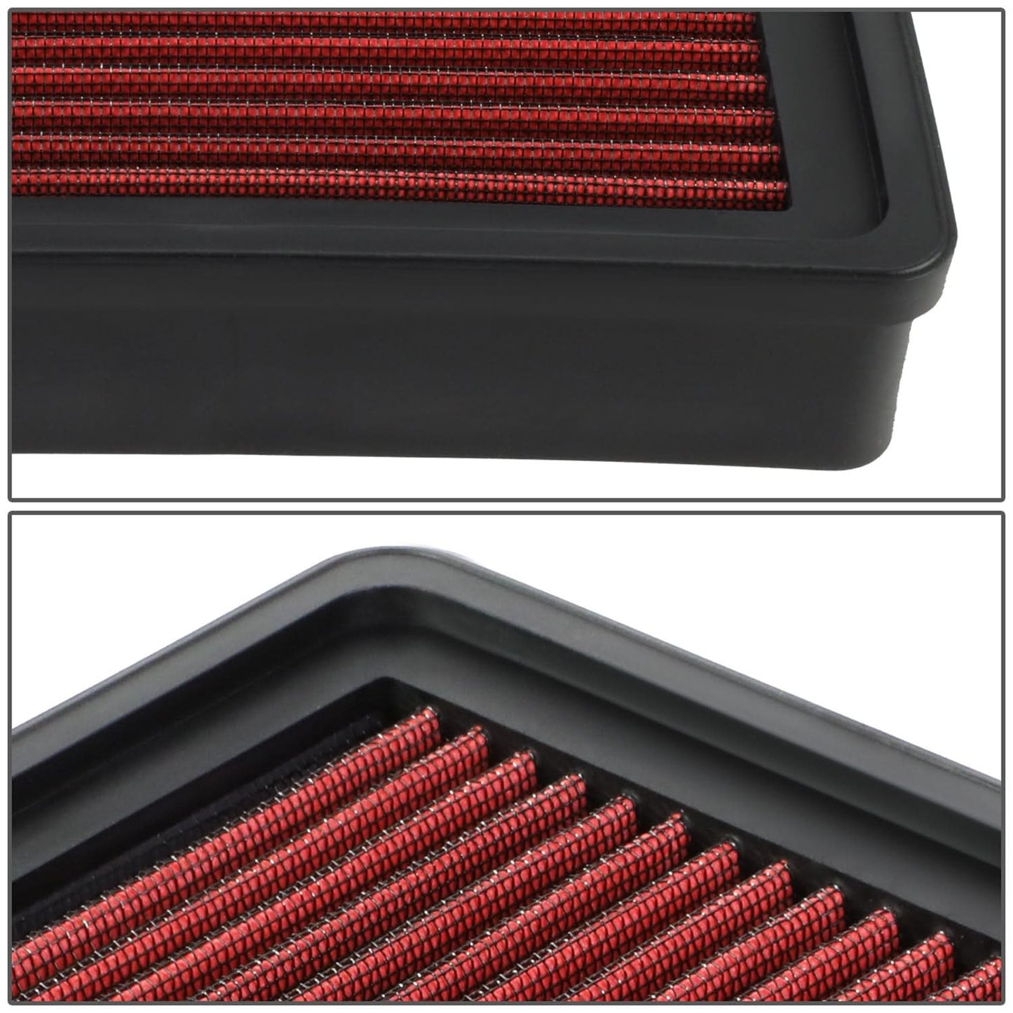 93-97 Dodge Colt Engine Air Filter - Red