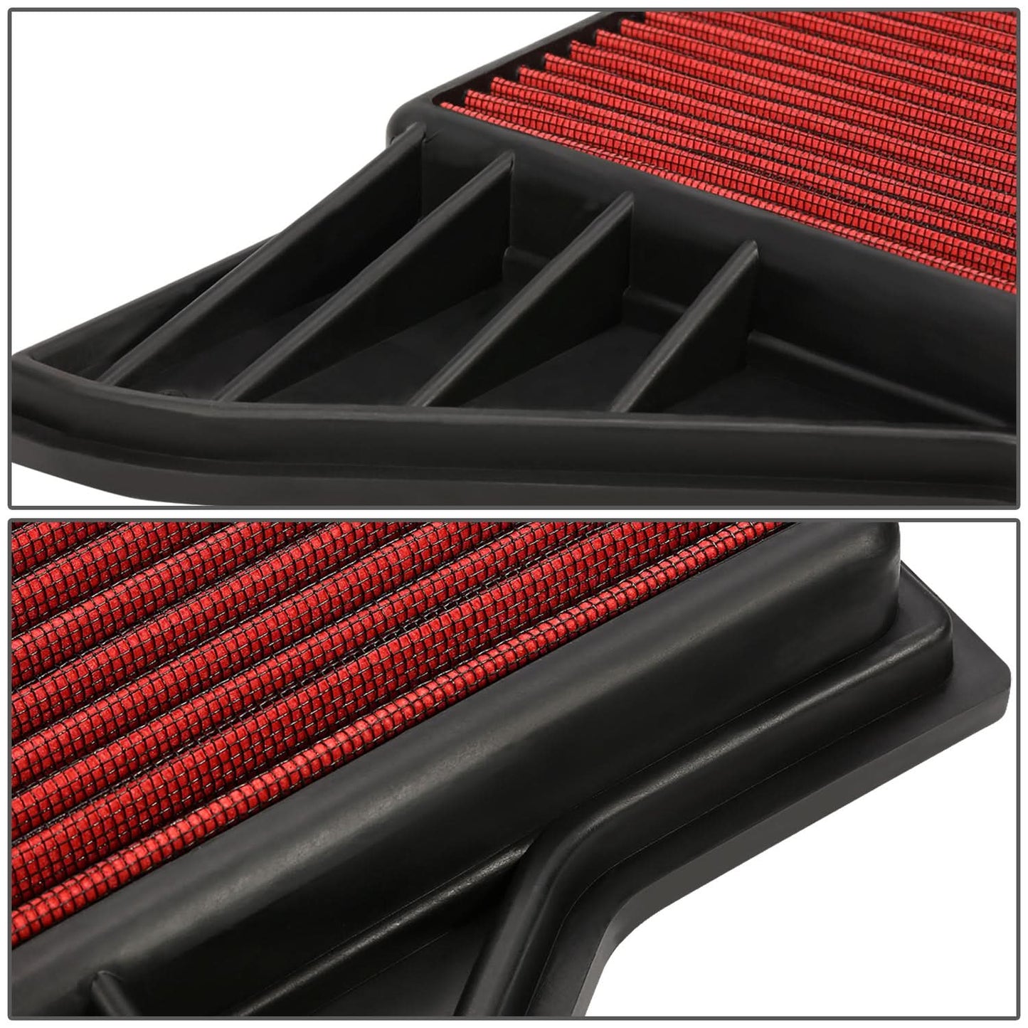2010-2014 Ford Mustang Engine Air Filter - Red