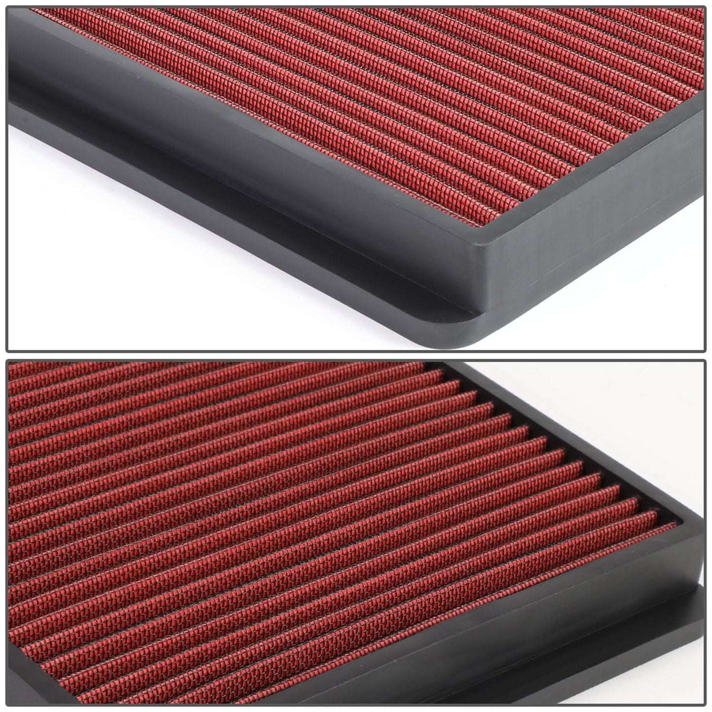 High Performance Engine Air Filter - Red