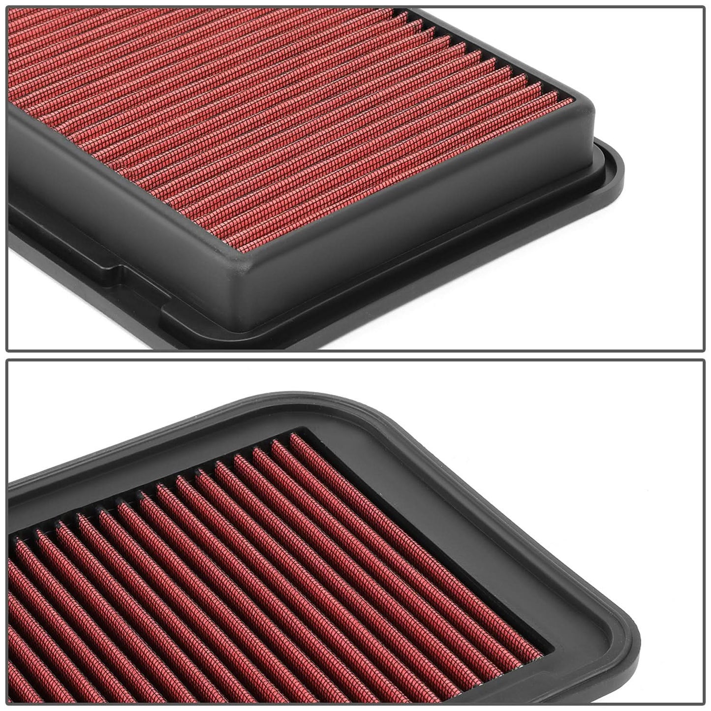 2007-2020 Mitsubishi Multi-Model Red High Flow Engine Air Filter