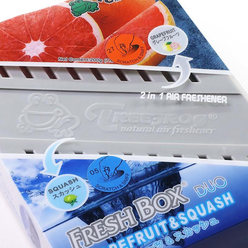 Treefrog 2IN1 Grapefruit & Squash Scent  Air Freshener GEL 200G