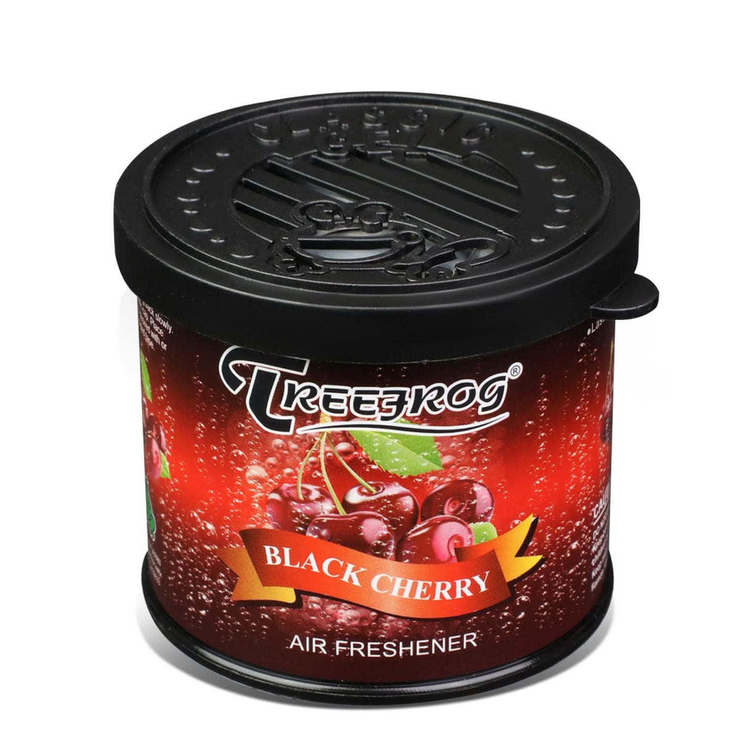 TreeFrog Black Cherry Scent Round Gel Air Freshener 80g Can
